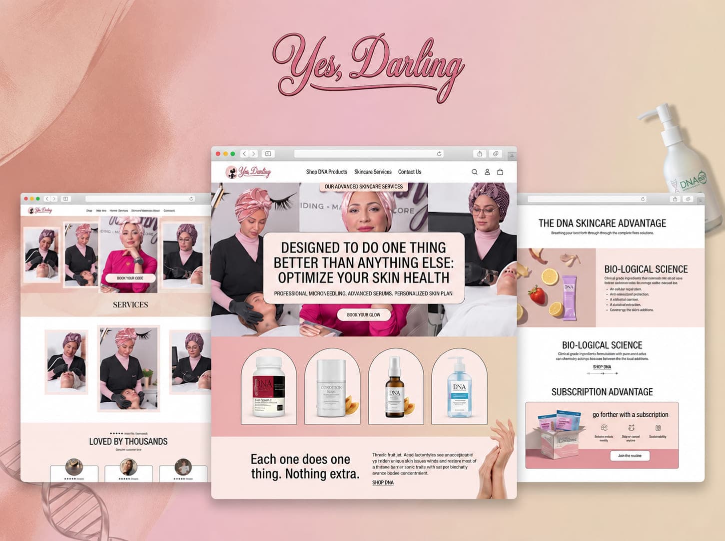 Yesdarling Website