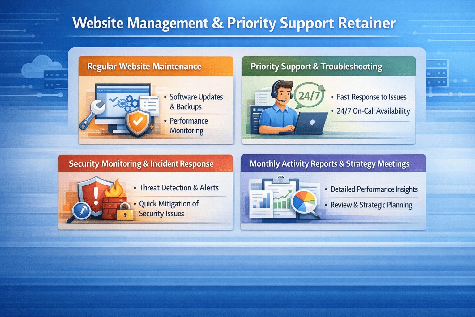 Website Management & Priority Support Retainer